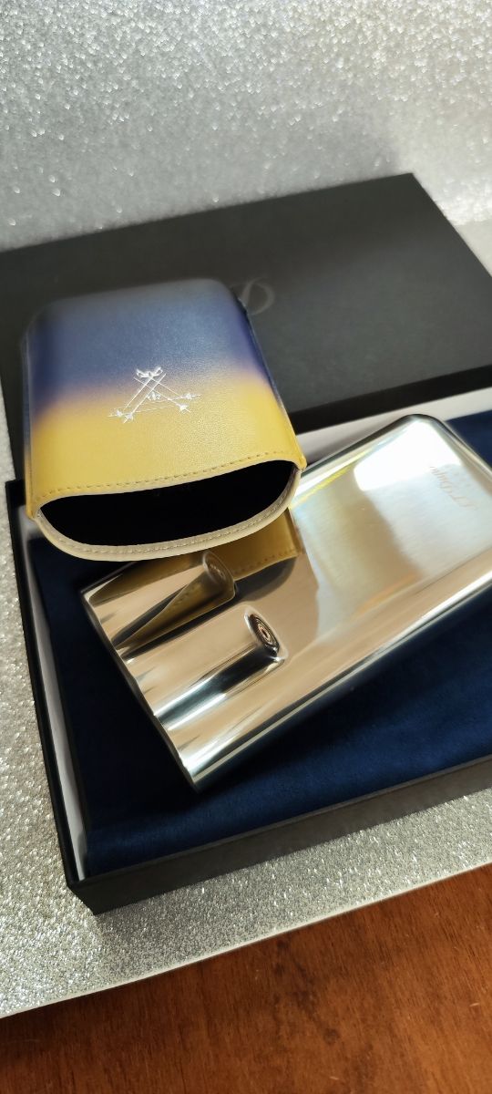 s.t. dupont portasigari 3pz montecristo la nuit