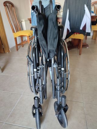 SILLA DE RUEDAS PLEGABLE MANUAL ANCHO ESPECIAL XXL