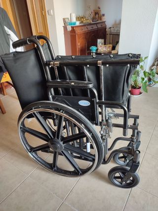 SILLA DE RUEDAS PLEGABLE MANUAL ANCHO ESPECIAL XXL