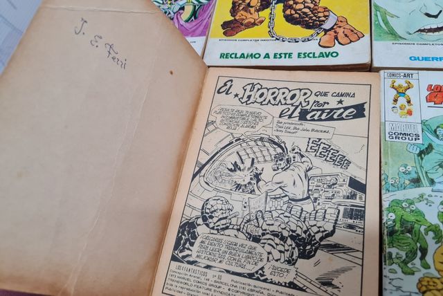 Comic Vertice Los 4 Fantásticos