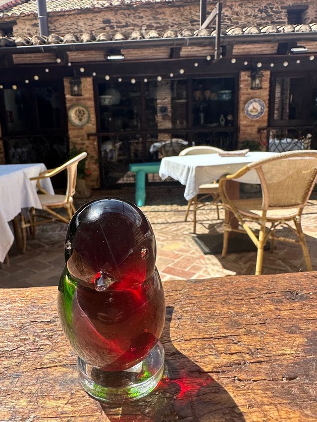 Pájaro de Cristal murano italia