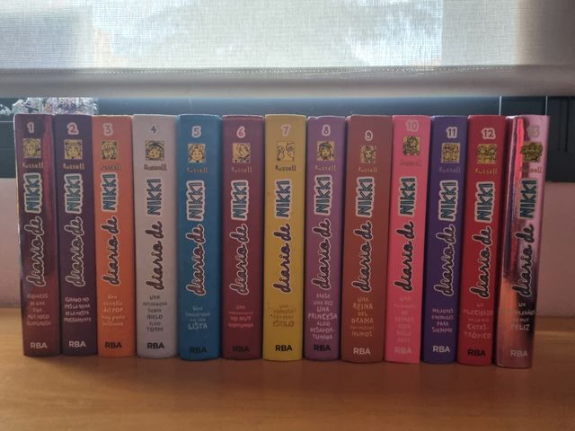 Colección de libros Diario de Nikki