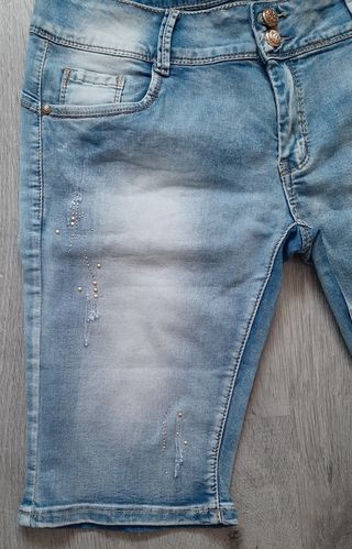 pantalón vaquero elástico mujer. talla 42