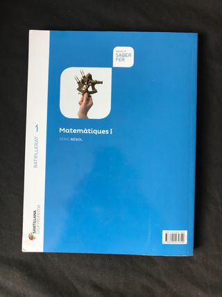 Libro de Matemáticas 1r