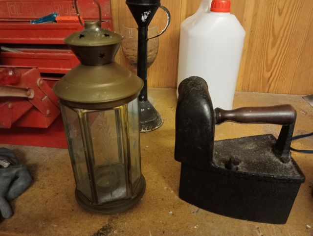 plancha antigua,farolillo