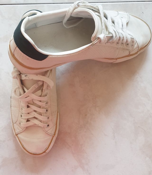 Deportivas blancas de zara, REBAJADA