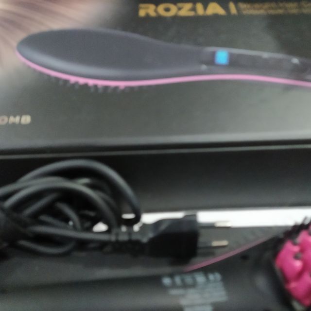 Cepillo electrico capilar alisador comprado en la