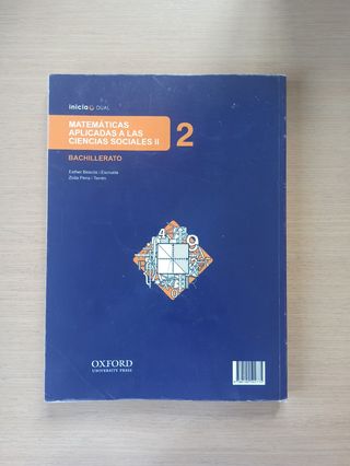 Matemáticas CCSS 2° Bachillerato Oxford