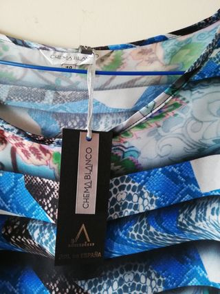 Top estampado