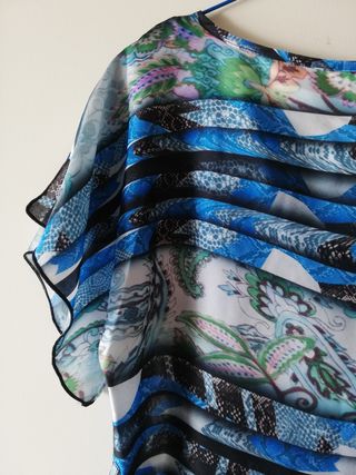 Top estampado