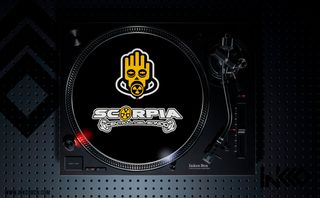 Slipmat (deslizador) de Discoteca Scorpia