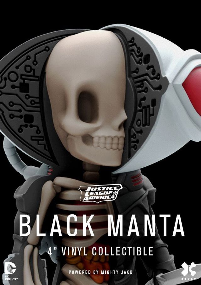 Figura XXRAY Wave 3 Black Manta 10 cm. DC Comics