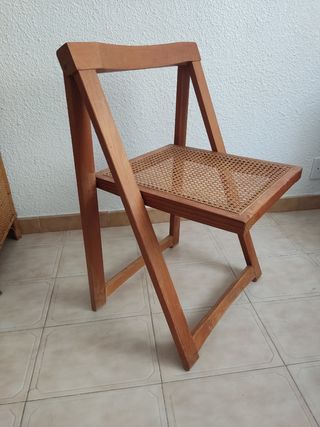 SILLA PLEGABLE VINTAGE AÑOS 70 (GASCÓN)