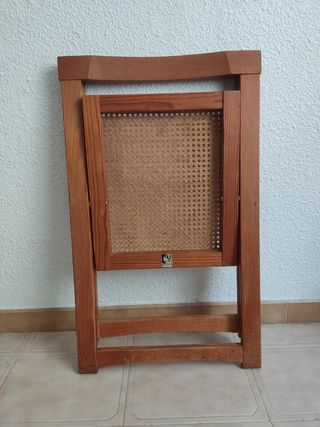 SILLA PLEGABLE VINTAGE AÑOS 70 (GASCÓN)