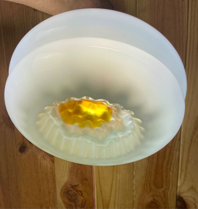 LÁMPARA SPACE AGE MURANO MAZZEGA VINTAGE 60'S