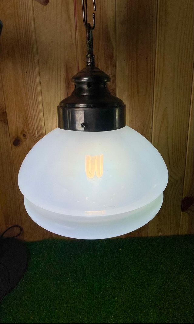 LÁMPARA SPACE AGE MURANO MAZZEGA VINTAGE 60'S