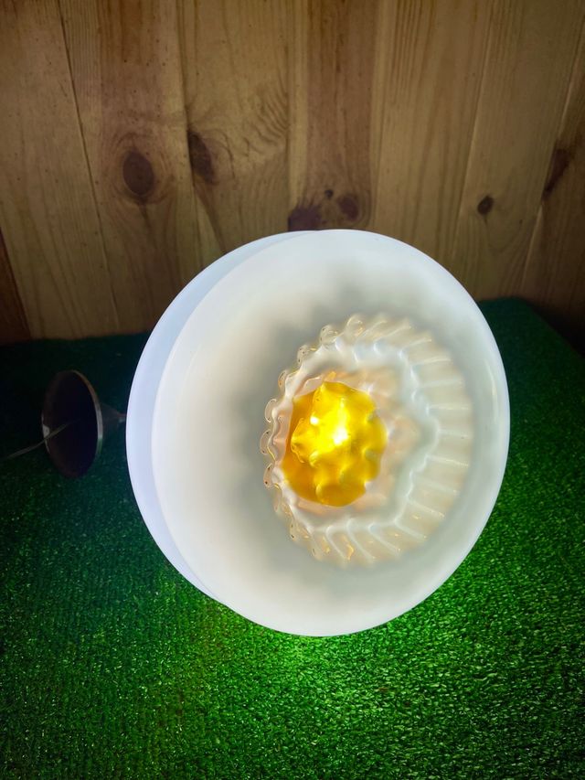 LÁMPARA SPACE AGE MURANO MAZZEGA VINTAGE 60'S