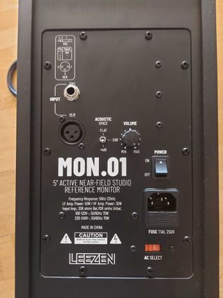 LEEZEN MON01 Monitores estudio activo campo 5"