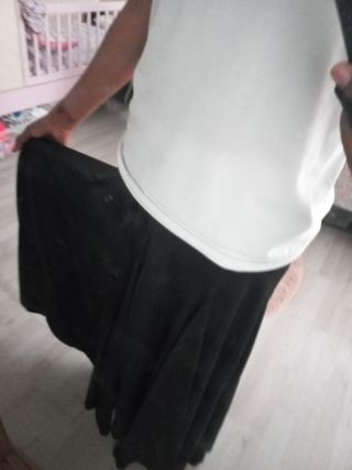 FALDA NEGRA PARA BAILE.