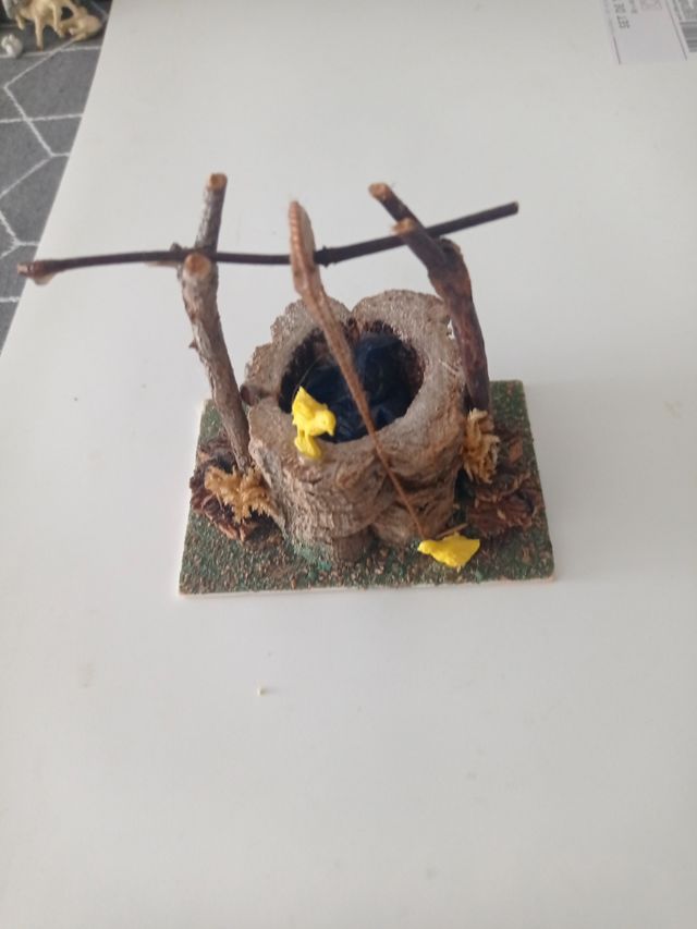 nacimiento completo figuras Oliver son artesanas