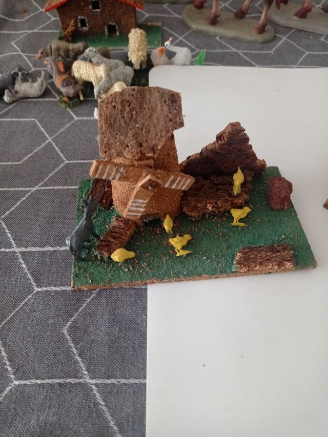 nacimiento completo figuras Oliver son artesanas