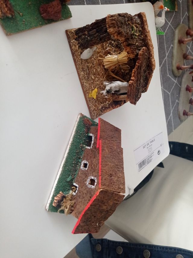 nacimiento completo figuras Oliver son artesanas