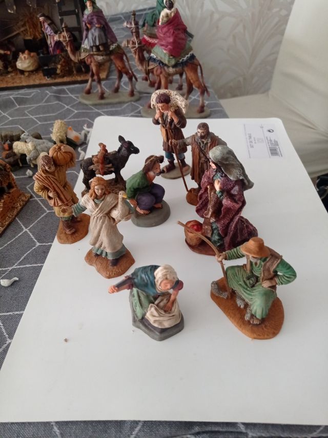 nacimiento completo figuras Oliver son artesanas