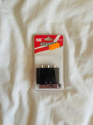 Adaptador euroconector a 3 RCA