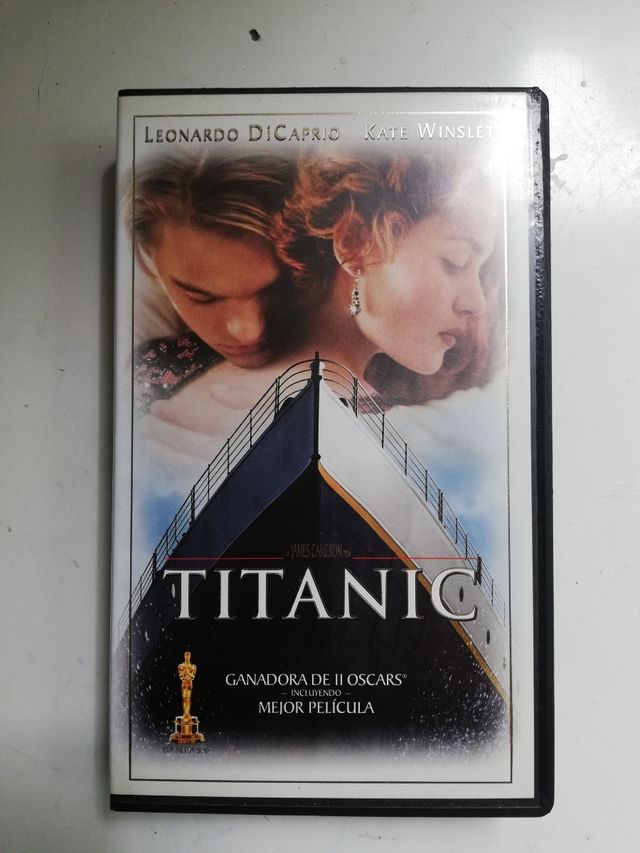 película VHS titanic