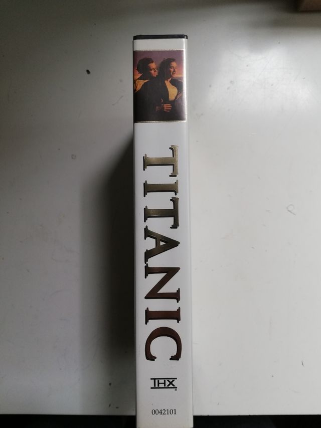 película VHS titanic