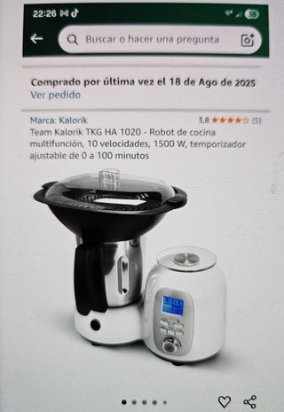 robot de cocina thermokalorik