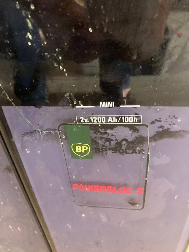 Baterias solares de plomo