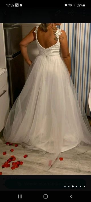 TRAJE DE NOVIA IBICENCO TALLA XL