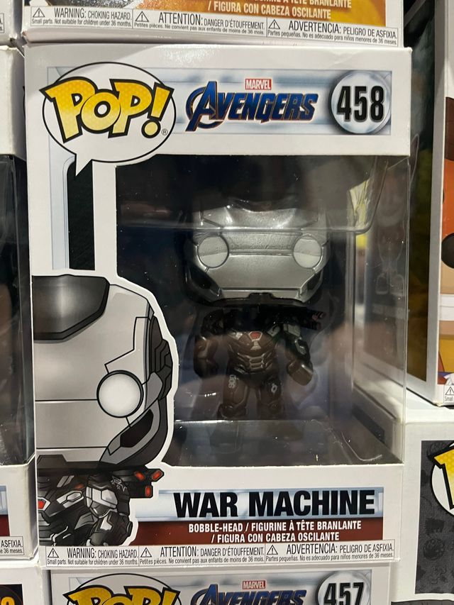 funko pop war machine 458 maquina de guerra