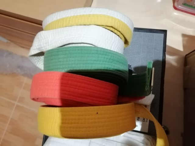 cinturones artes marciales