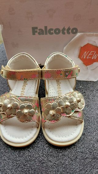 sandali bimba falcotto absar in pelle num 18