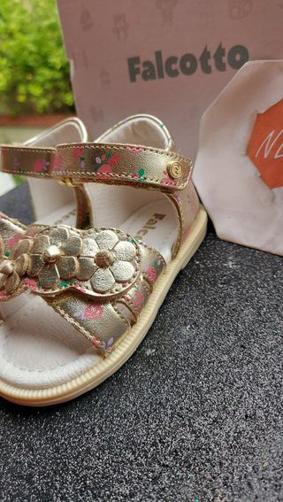 sandali bimba falcotto absar in pelle num 18