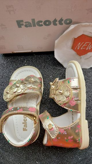 sandali bimba falcotto absar in pelle num 18