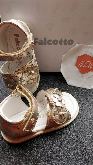 sandali bimba falcotto absar in pelle num 18
