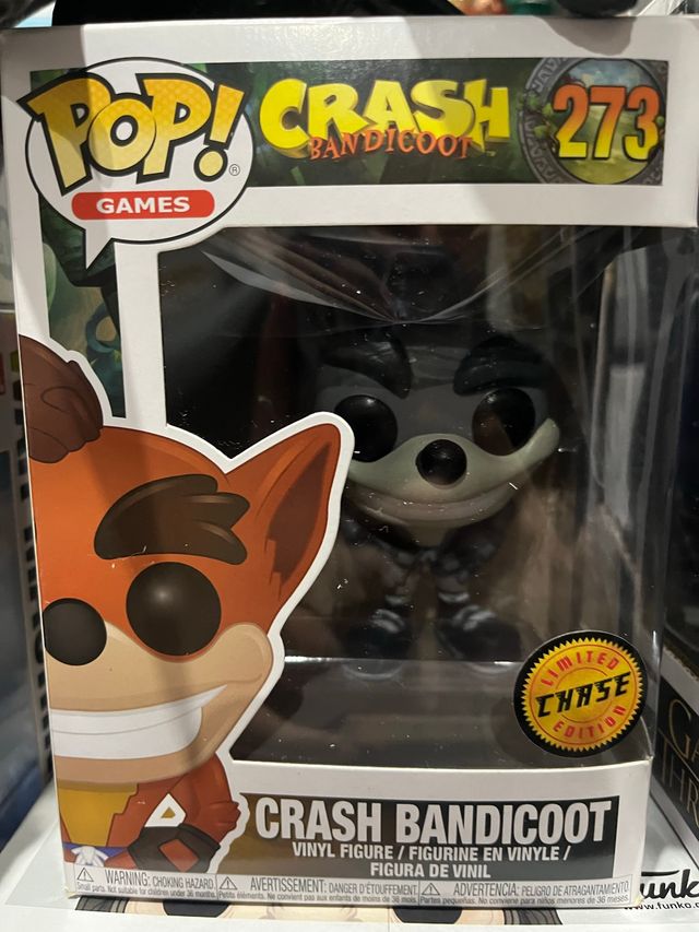 funko pop crash bandicoot 273 chase