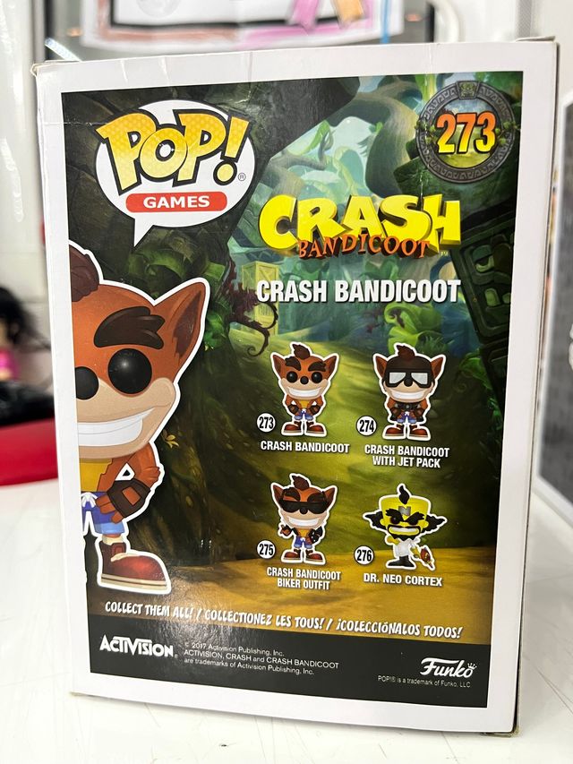 funko pop crash bandicoot 273 chase