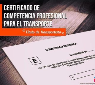 TÍTULO DE TRANSPORTISTA, CAPACITACION PROFESIONAL