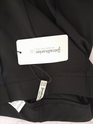 Pantalón deporte negro talla XS