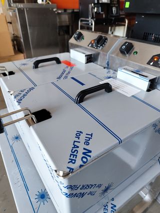 Freidora Industrial Eléctrica 7+7 La Bari