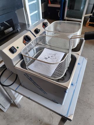Freidora Industrial Eléctrica 7+7 La Bari