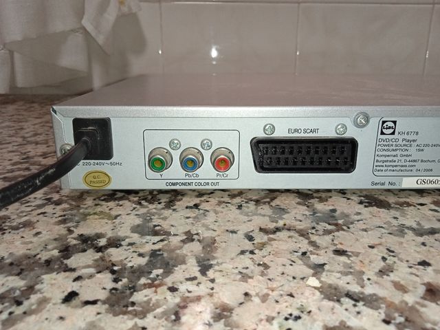 Reproductor DVD SilverCrest