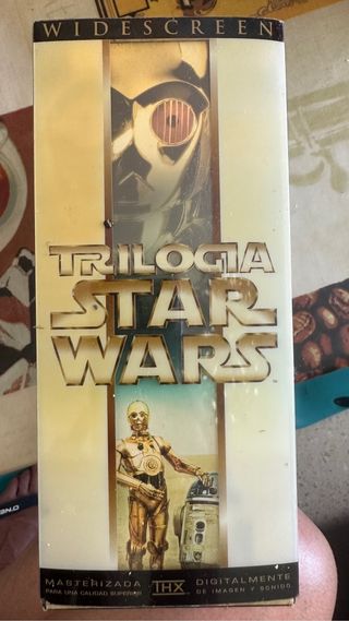 VHS Trilogía Star Wars