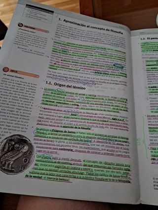 Libro de filosofía 1 de Bachillerato