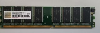 MODULO RAM DIMM 2.5-3-3 (TRANSCEND) 1G DDR333