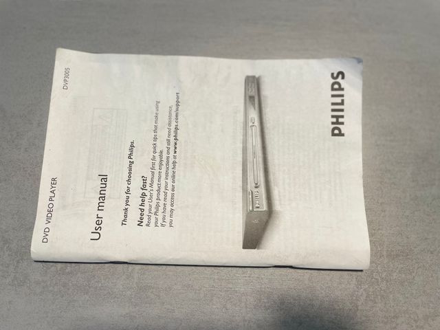 Reproductor de DVD Philips